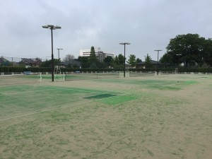 石川県小松市　末広公園テニスコート　2015年7月  　4,511㎡　◎　