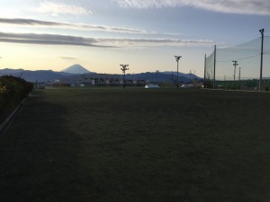 山梨県甲斐市　日本航空高校多目的球技場　2016年2月　4,000㎡